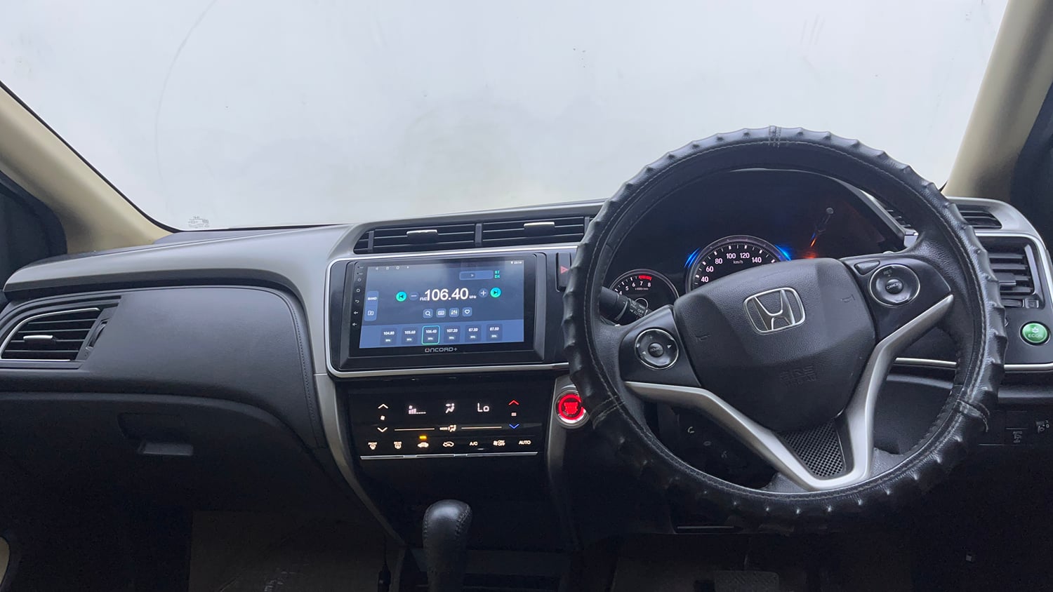 Used 2017 Honda City ZX CVT Petrol Petrol Automatic interior DASHBOARD VIEW
