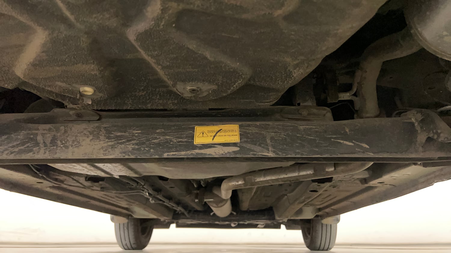 Used 2026 Tata Punch Pure + Petrol Manual extra REAR UNDERBODY VIEW (TAKEN FROM REAR)