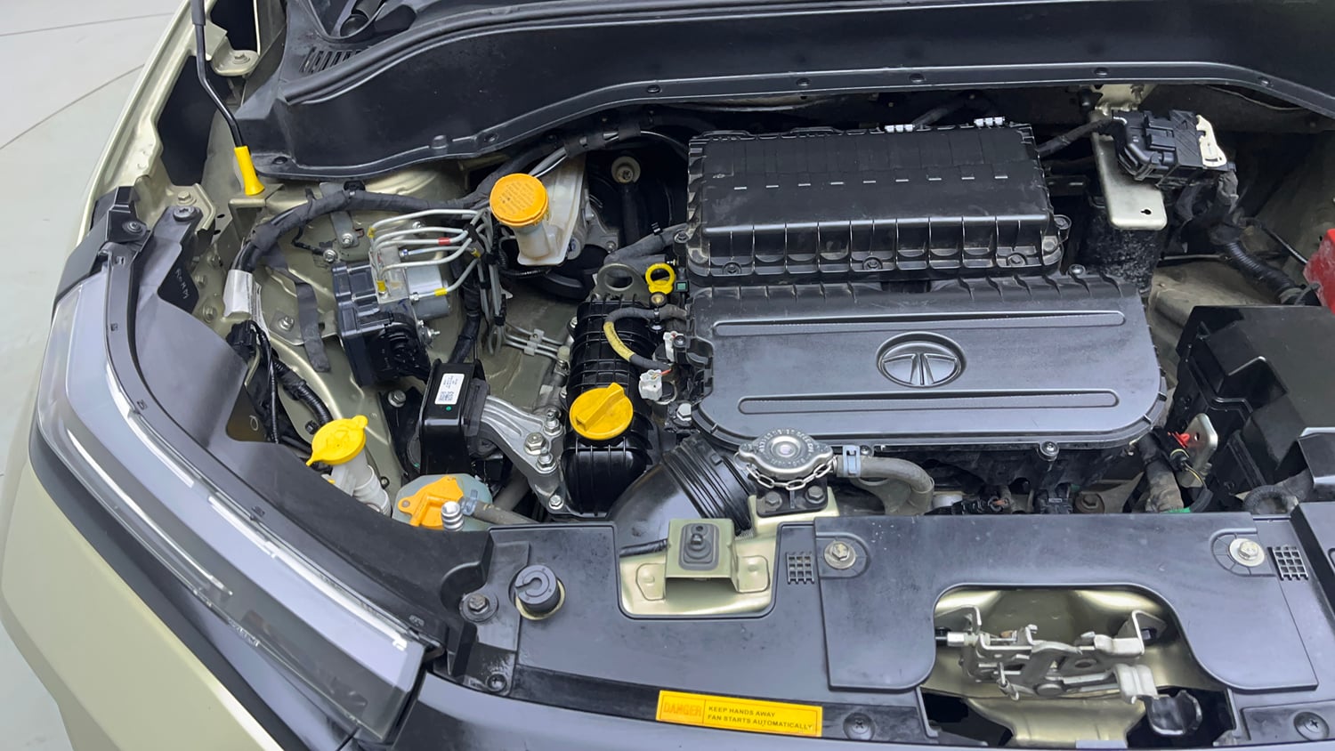 Used 2022 Tata Punch Kaziranga Creative MT Petrol Manual engine ENGINE RIGHT SIDE VIEW