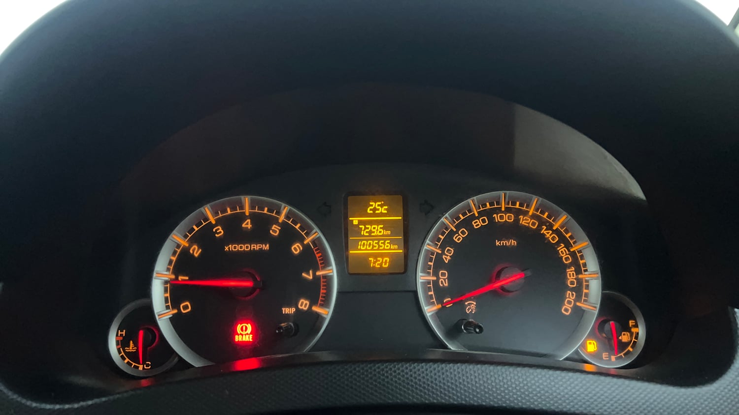 Used 2016 Maruti Suzuki Swift Dzire ZXI Petrol Manual interior CLUSTERMETER VIEW