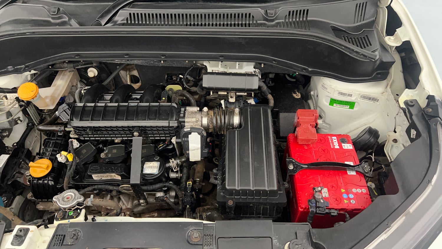 Used 2023 Tata Punch Pure MT Petrol Manual engine ENGINE LEFT SIDE VIEW