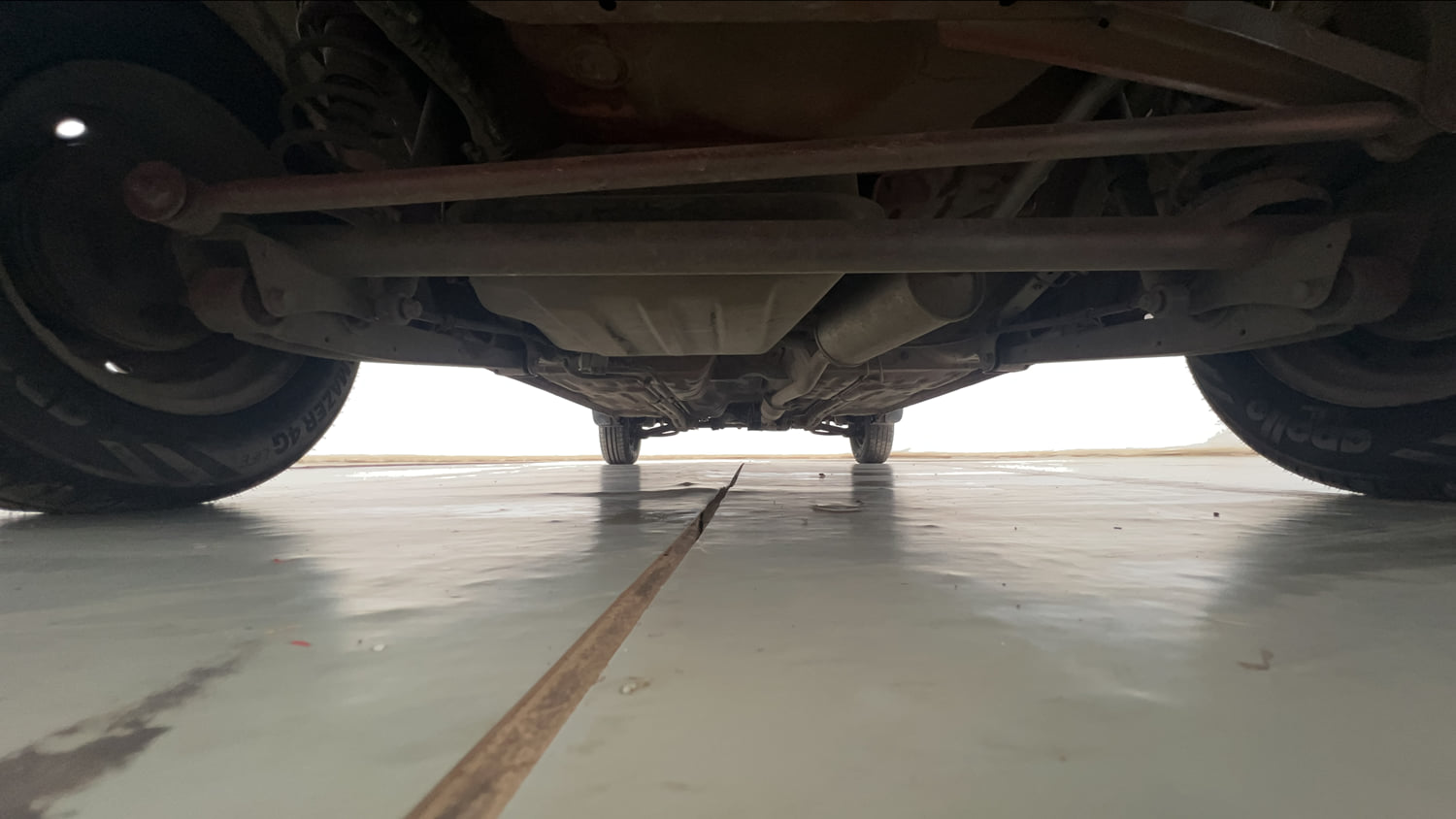 Used 2017 Maruti Suzuki Alto 800 LXi Petrol Manual extra REAR UNDERBODY VIEW (TAKEN FROM REAR)