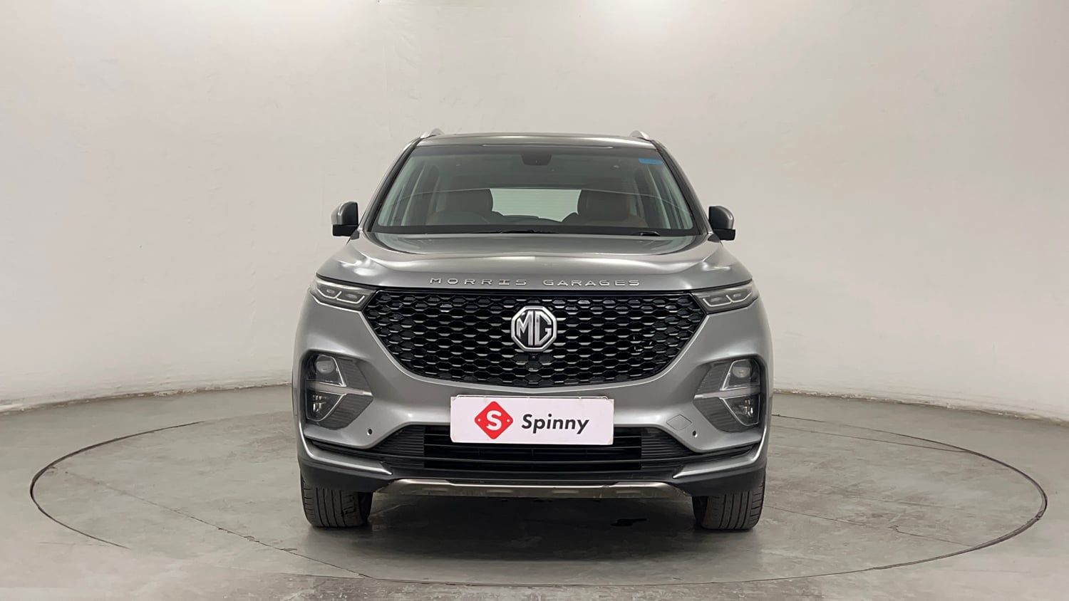 Used 2021 MG Motors Hector Plus Sharp 1.5 Petrol Turbo CVT 6-STR Petrol Automatic exterior FRONT VIEW