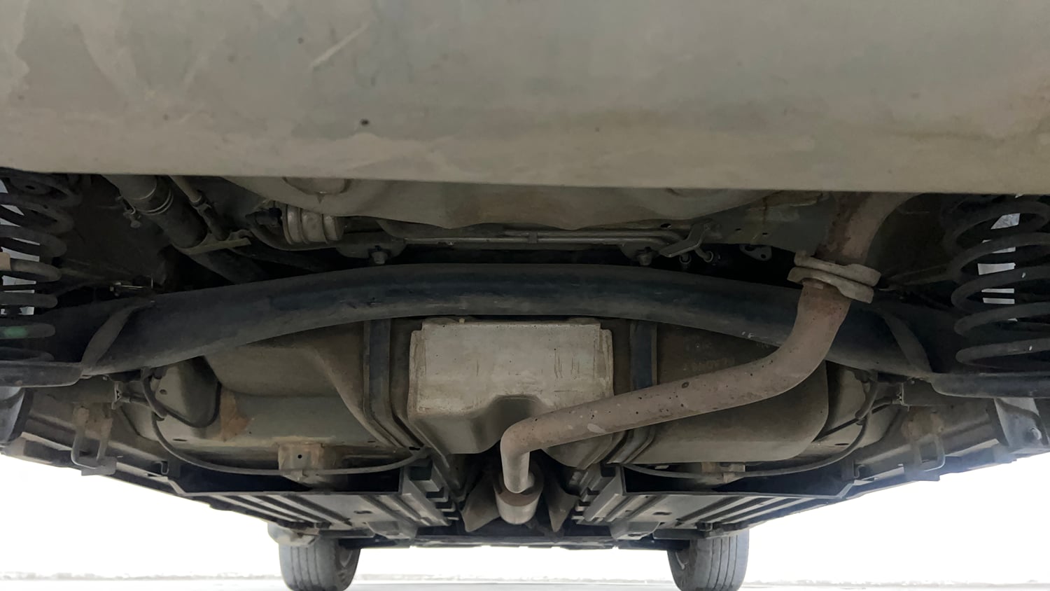 Used 2021 Maruti Suzuki S-Cross Zeta Petrol Manual extra REAR UNDERBODY VIEW (TAKEN FROM REAR)