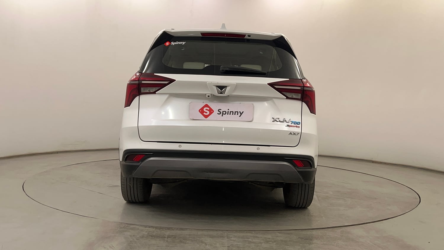 Used 2024 Mahindra XUV700 AX7 Diesel MT 7 STR Diesel Manual exterior BACK VIEW
