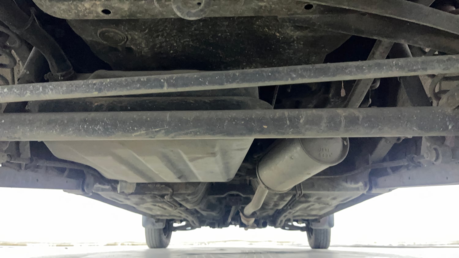 Used 2012 Maruti Suzuki Alto LXi BS-IV Petrol Manual extra REAR UNDERBODY VIEW (TAKEN FROM REAR)