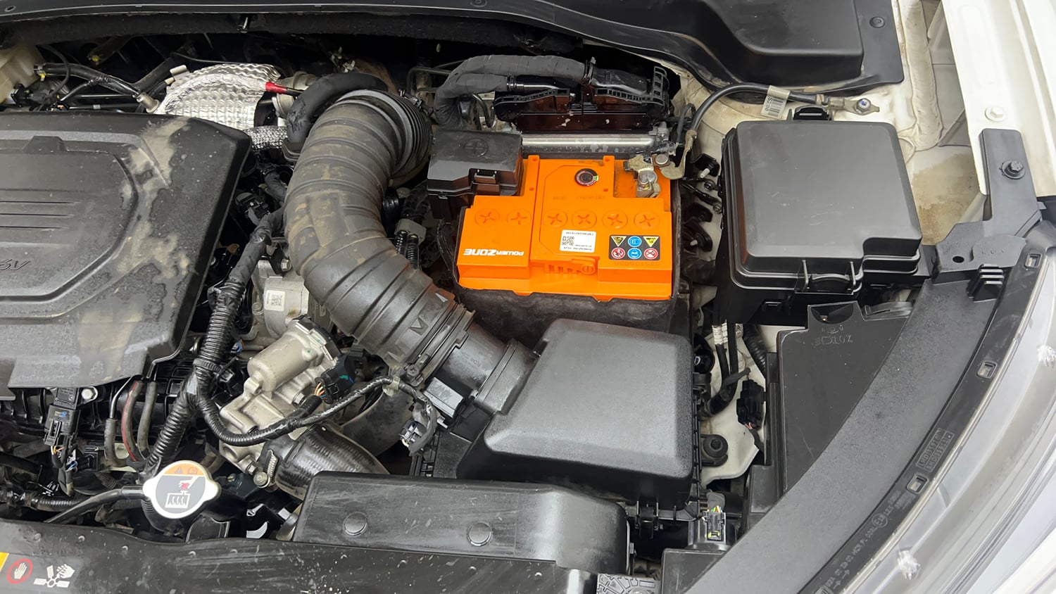 Used 2023 Kia Sonet HTX 1.5 Diesel Manual engine ENGINE LEFT SIDE VIEW