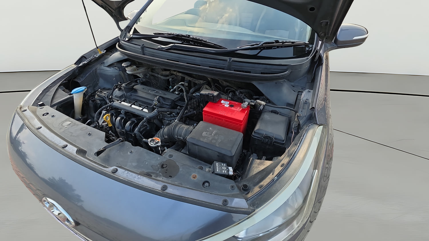 Used 2017 Hyundai Elite i20 Asta 1.2 Petrol Manual engine ENGINE LEFT SIDE VIEW