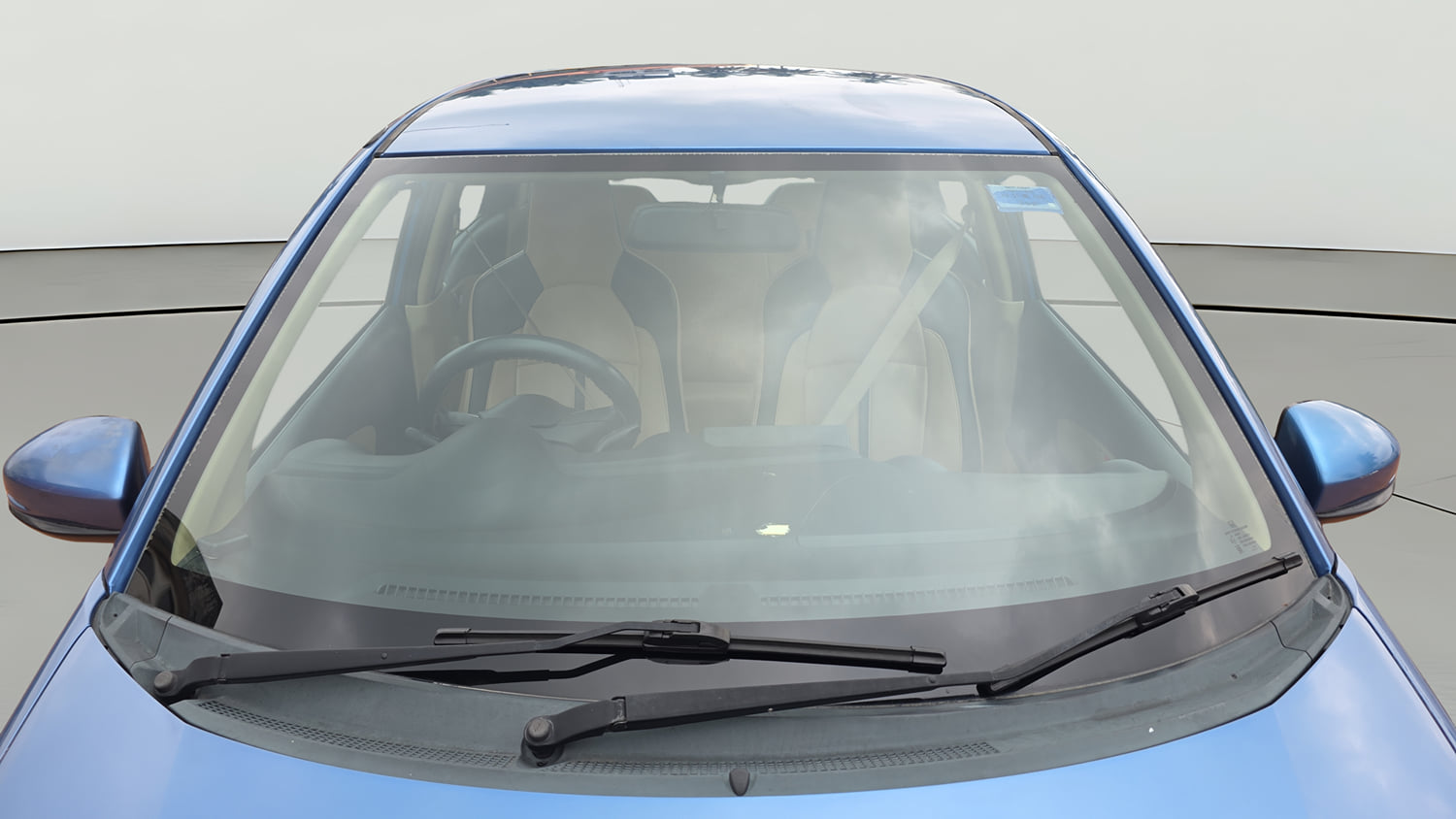 Used 2015 Honda Brio VX AT Petrol Automatic exterior FRONT WINDSHIELD VIEW