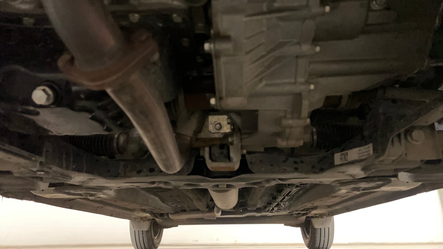 Used 2026 Tata Punch Pure + Petrol Manual extra FRONT LEFT UNDERBODY VIEW
