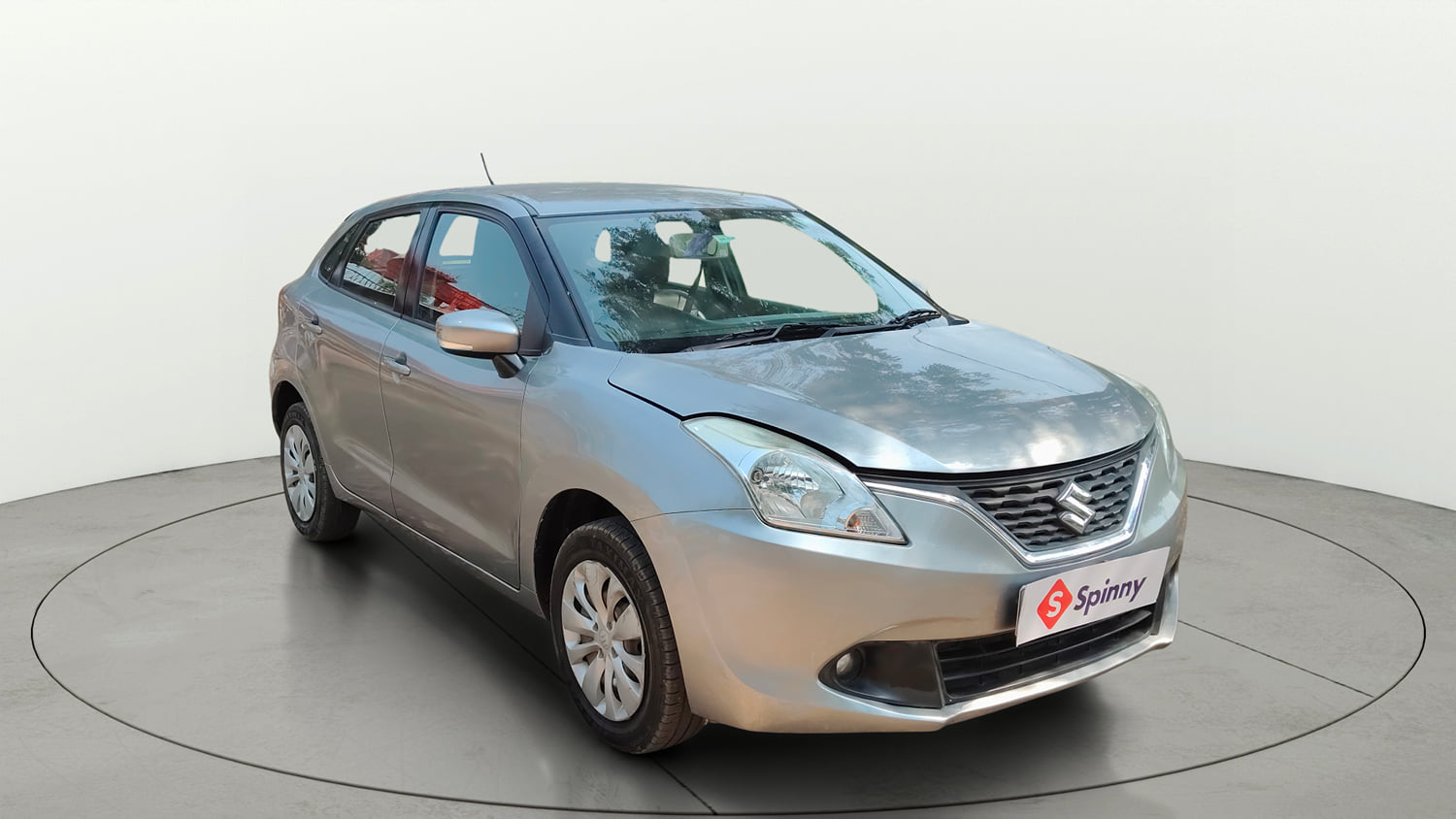Used 2017 Maruti Suzuki Baleno Delta 1.2 Petrol Manual exterior RIGHT FRONT CORNER VIEW