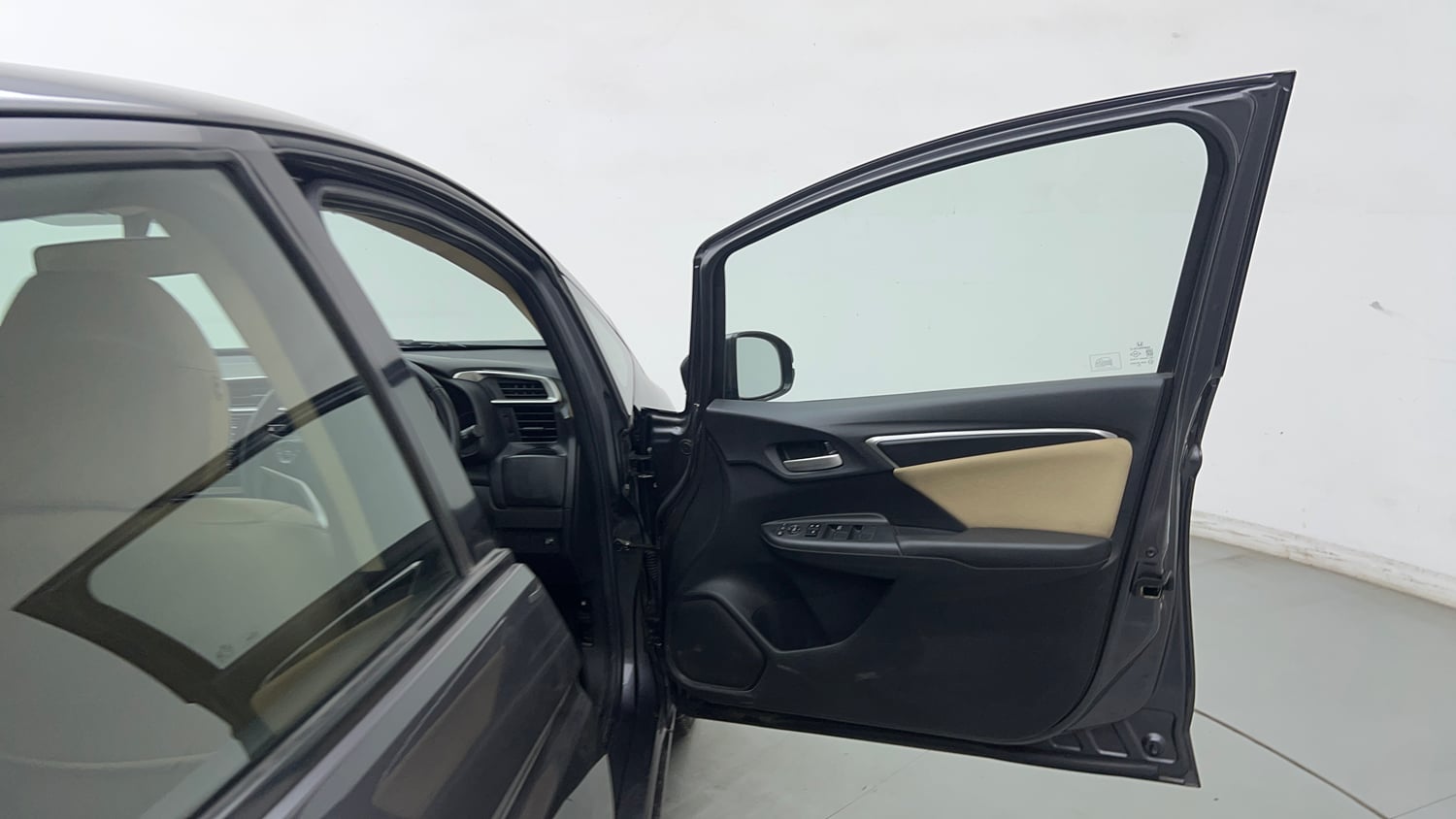 Used 2019 Honda Jazz VX Petrol Petrol Manual interior RIGHT FRONT DOOR OPEN VIEW
