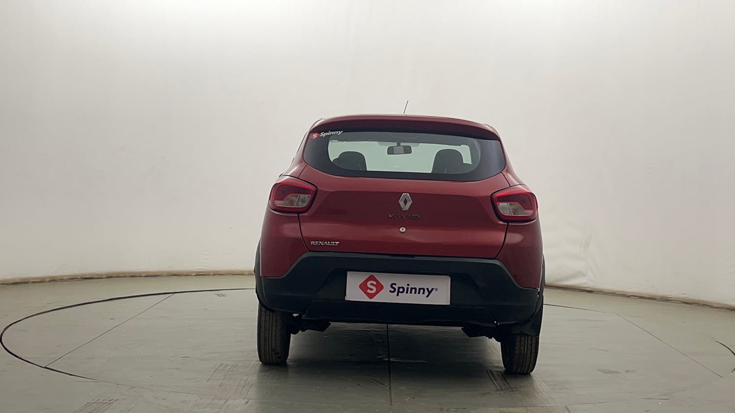 Used 2017 Renault Kwid 1.0 RXT AMT Opt Petrol Automatic exterior BACK VIEW