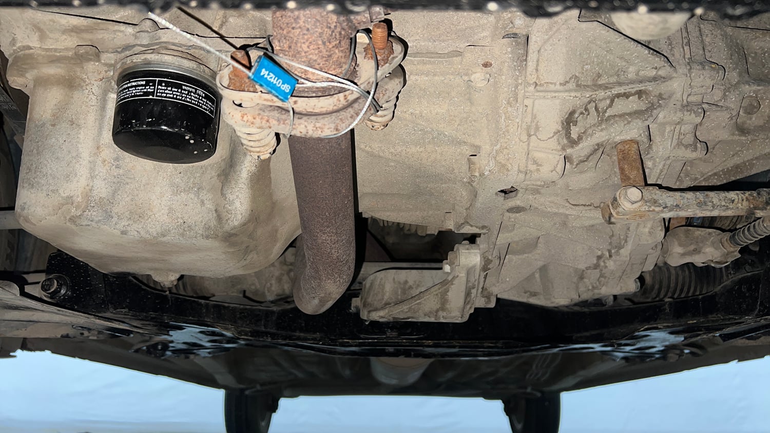 Used 2019 Maruti Suzuki Wagon R VXi 1.2 Petrol Manual extra FRONT LEFT UNDERBODY VIEW