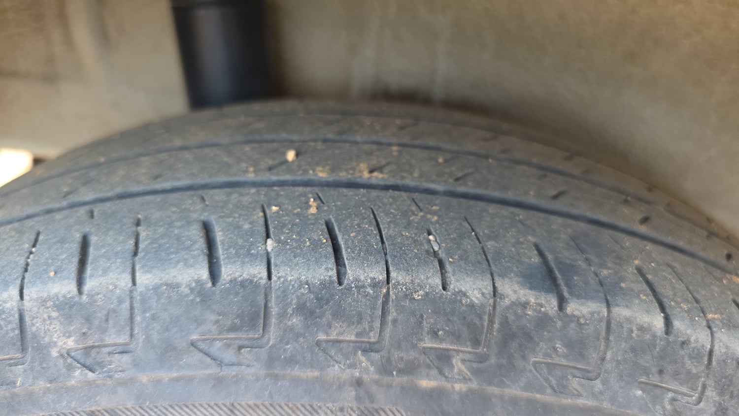 Used 2023 Maruti Suzuki Celerio ZXi Petrol Manual tyres RIGHT REAR TYRE TREAD VIEW