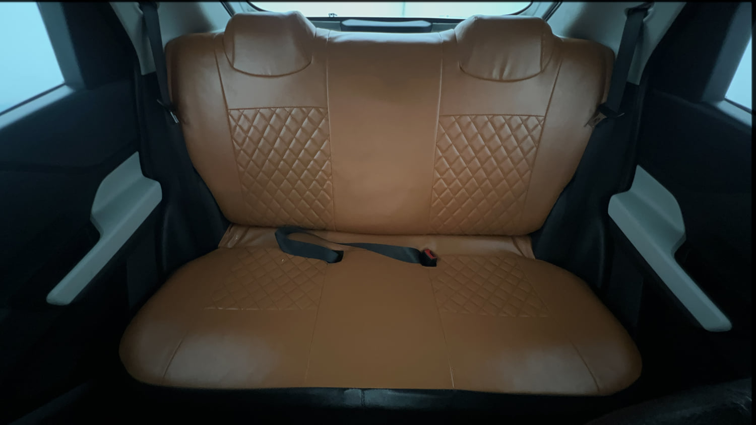 Used 2023 Tata Punch Pure MT Petrol Manual interior REAR SEAT CONDITION VIEW