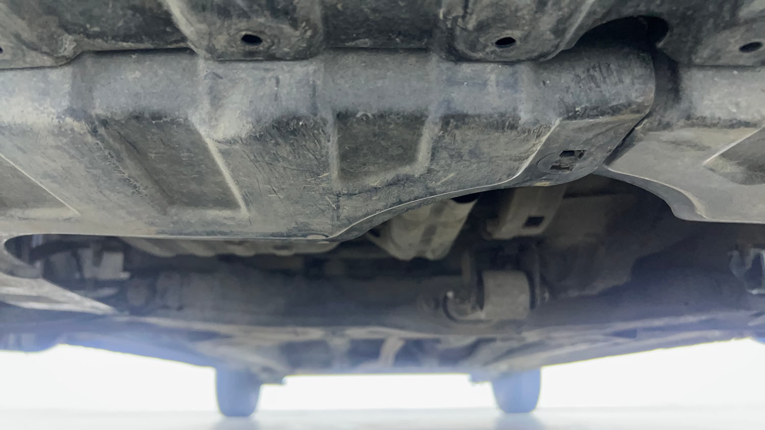 Used 2012 Hyundai i20 Sportz 1.2 Petrol Manual extra FRONT LEFT UNDERBODY VIEW