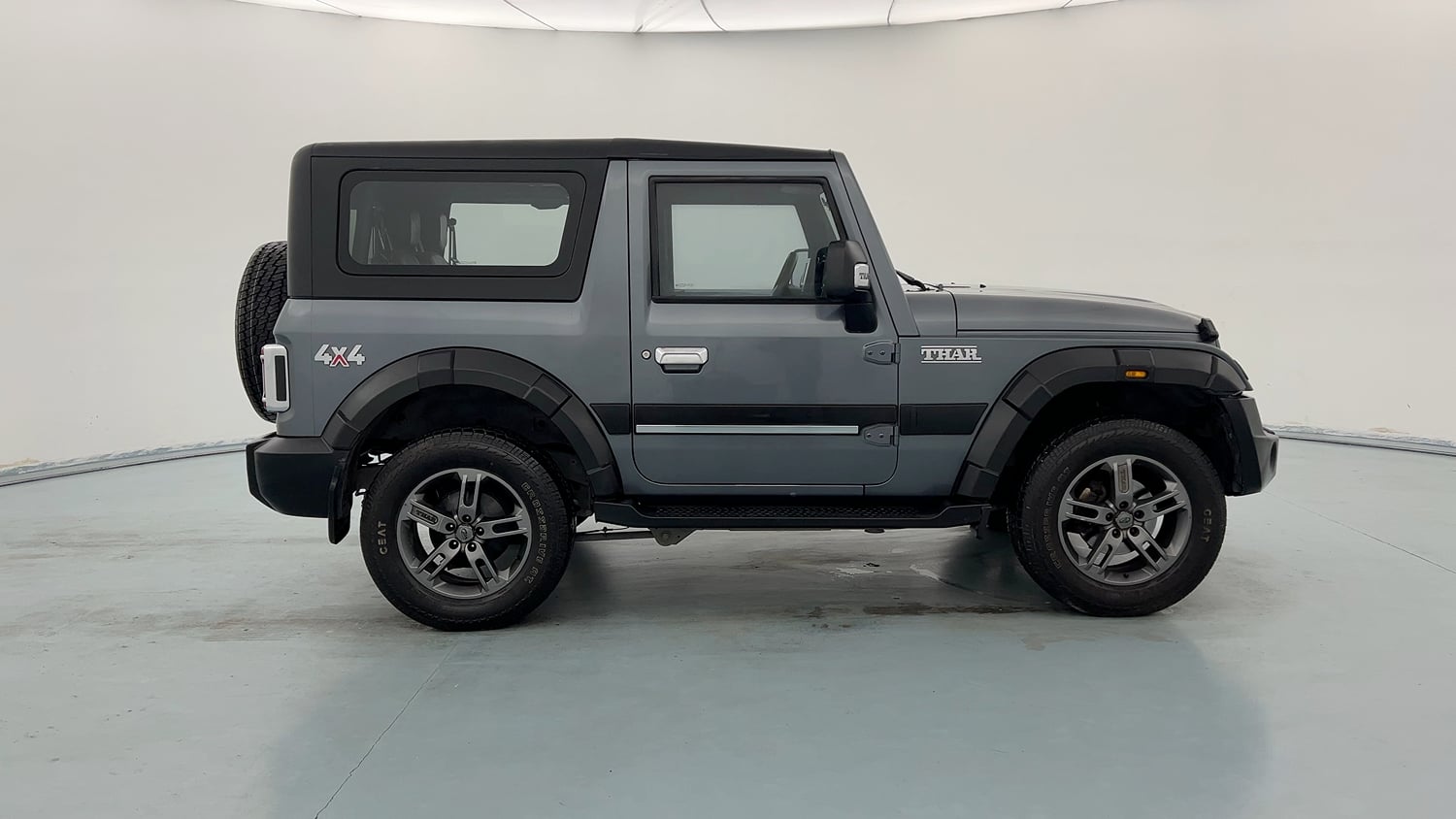 Used 2021 mahindra Thar LX Hard Top Petrol AT 4WD Petrol Automatic exterior RIGHT SIDE VIEW