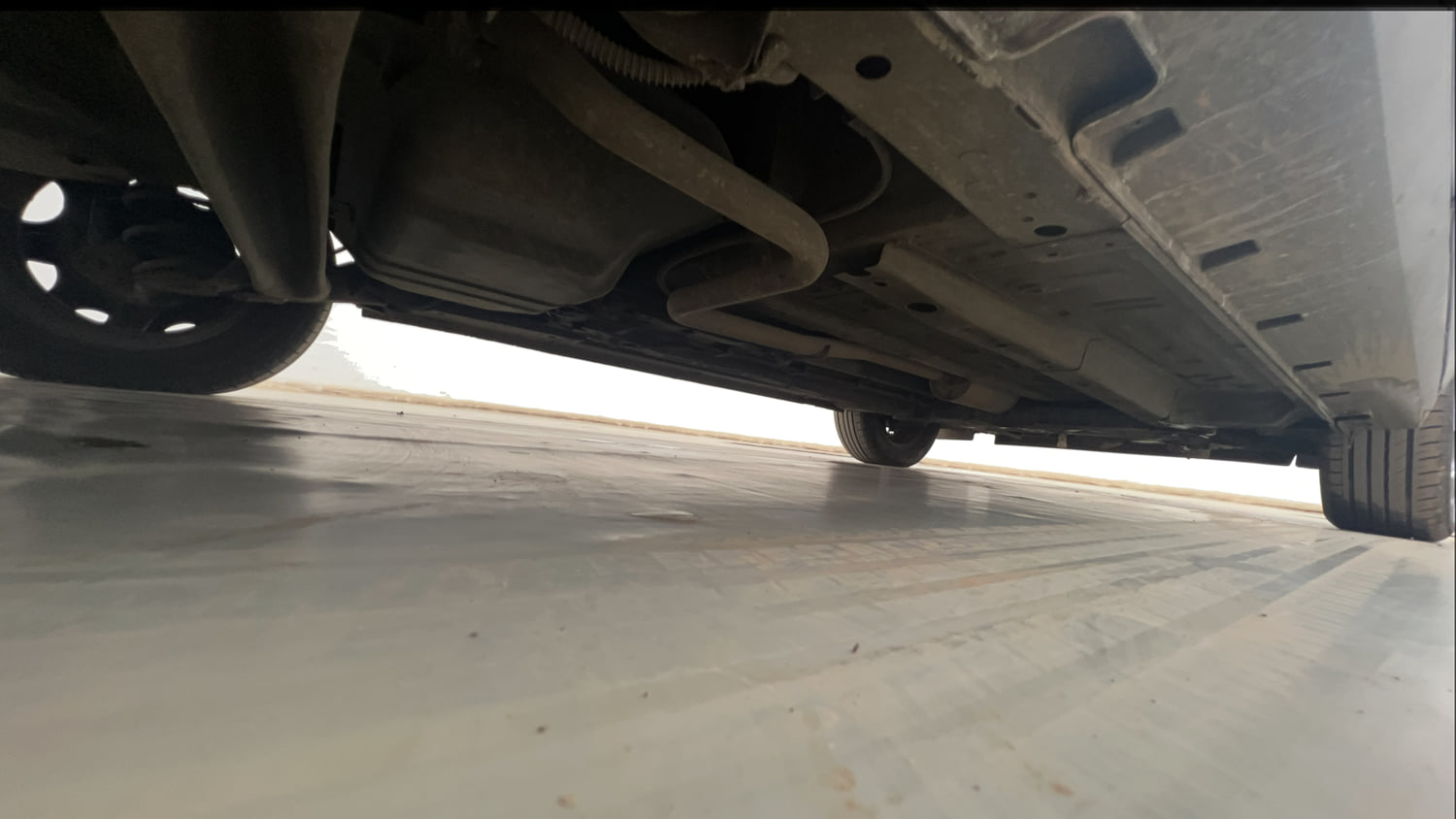 Used 2022 Tata Punch Accomplished AMT Petrol Automatic extra REAR RIGHT UNDERBODY VIEW