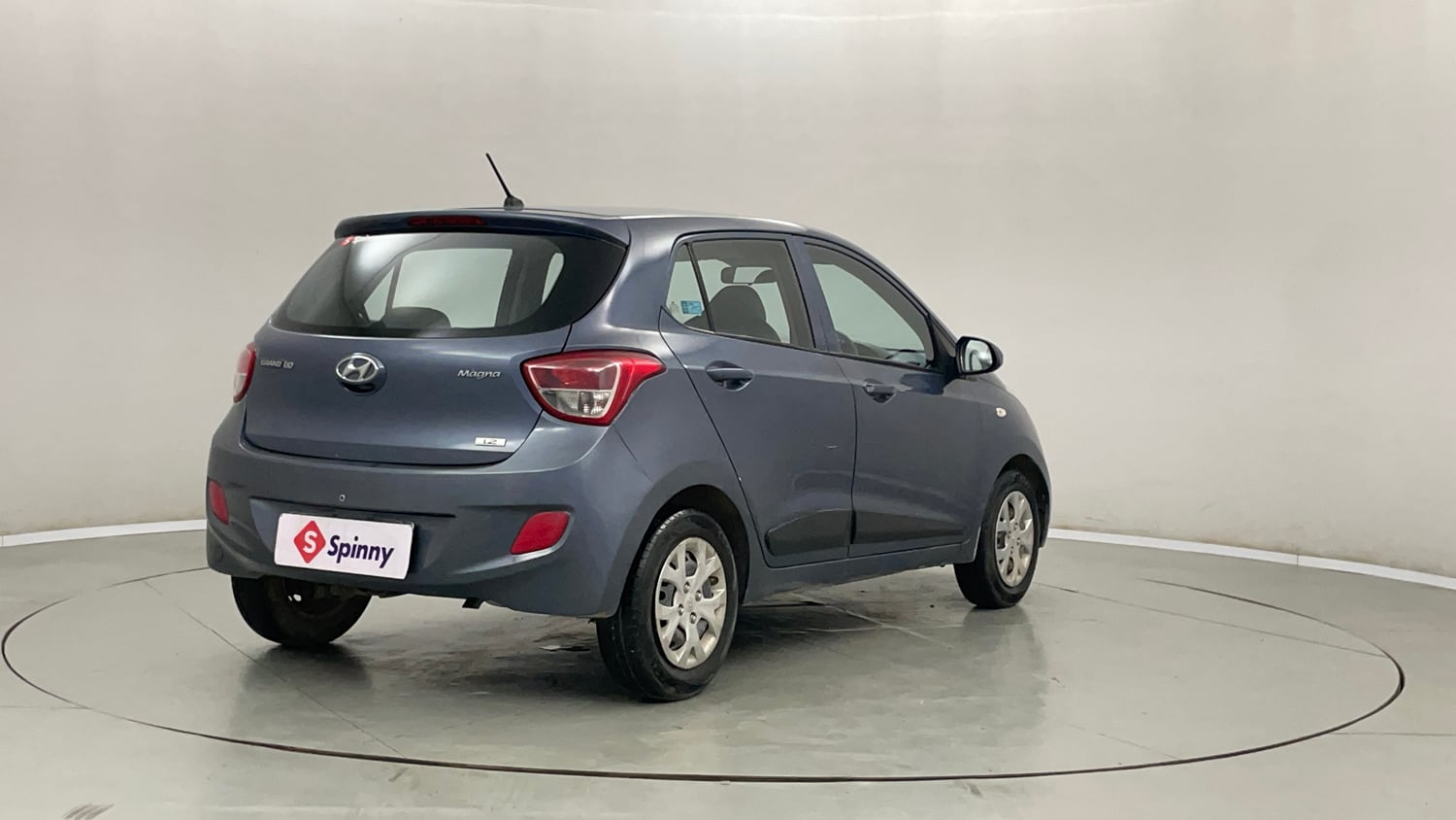 Used 2014 Hyundai Grand i10 Magna 1.2 Kappa VTVT Petrol Manual exterior RIGHT REAR CORNER VIEW