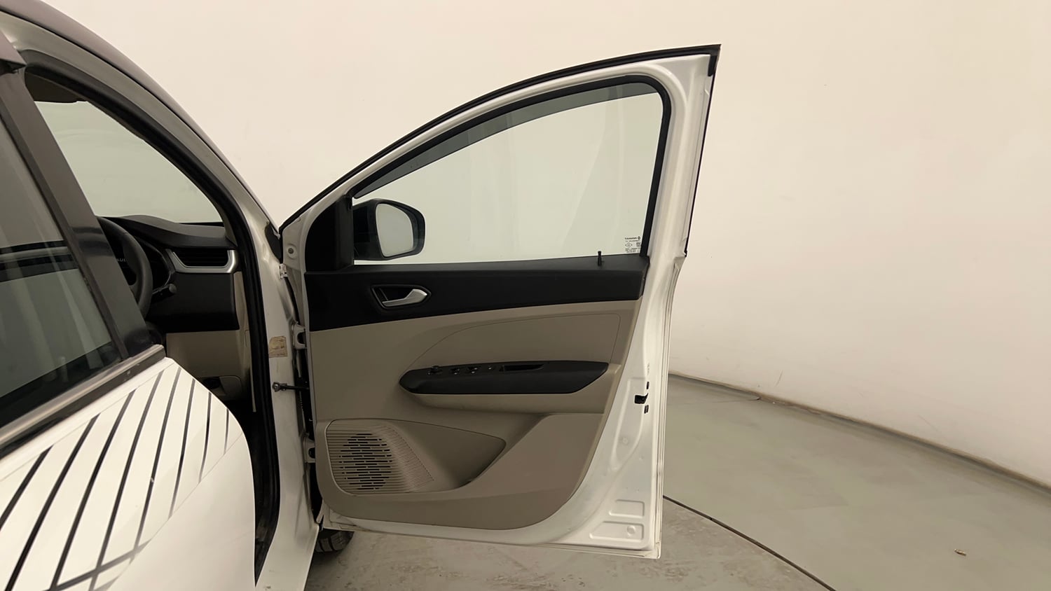 Used 2023 Renault Triber RXZ Petrol Manual interior RIGHT FRONT DOOR OPEN VIEW