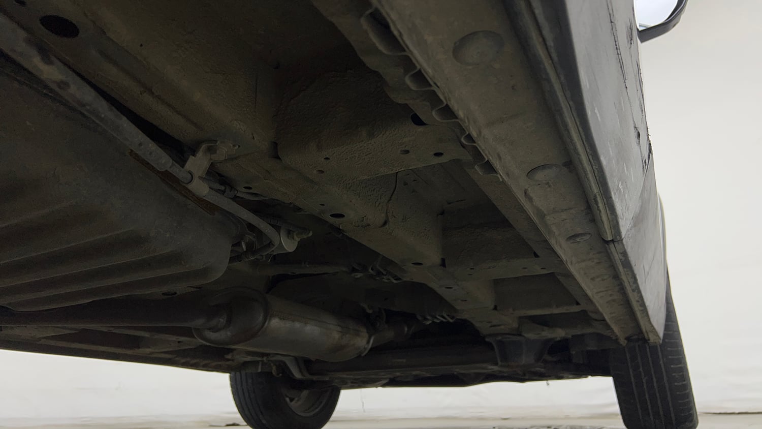Used 2023 MG Motors Hector Sharp Pro 1.5 Turbo Petrol MT Petrol Manual extra REAR RIGHT UNDERBODY VIEW