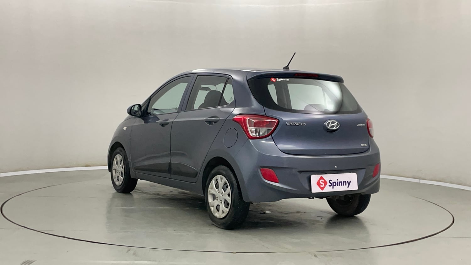 Used 2014 Hyundai Grand i10 Magna 1.2 Kappa VTVT Petrol Manual exterior LEFT REAR CORNER VIEW