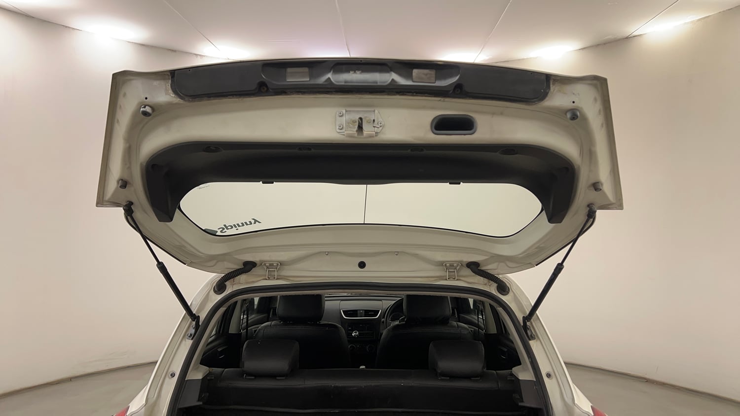 Used 2012 Maruti Suzuki Swift VXi Petrol Manual interior DICKY DOOR OPEN VIEW