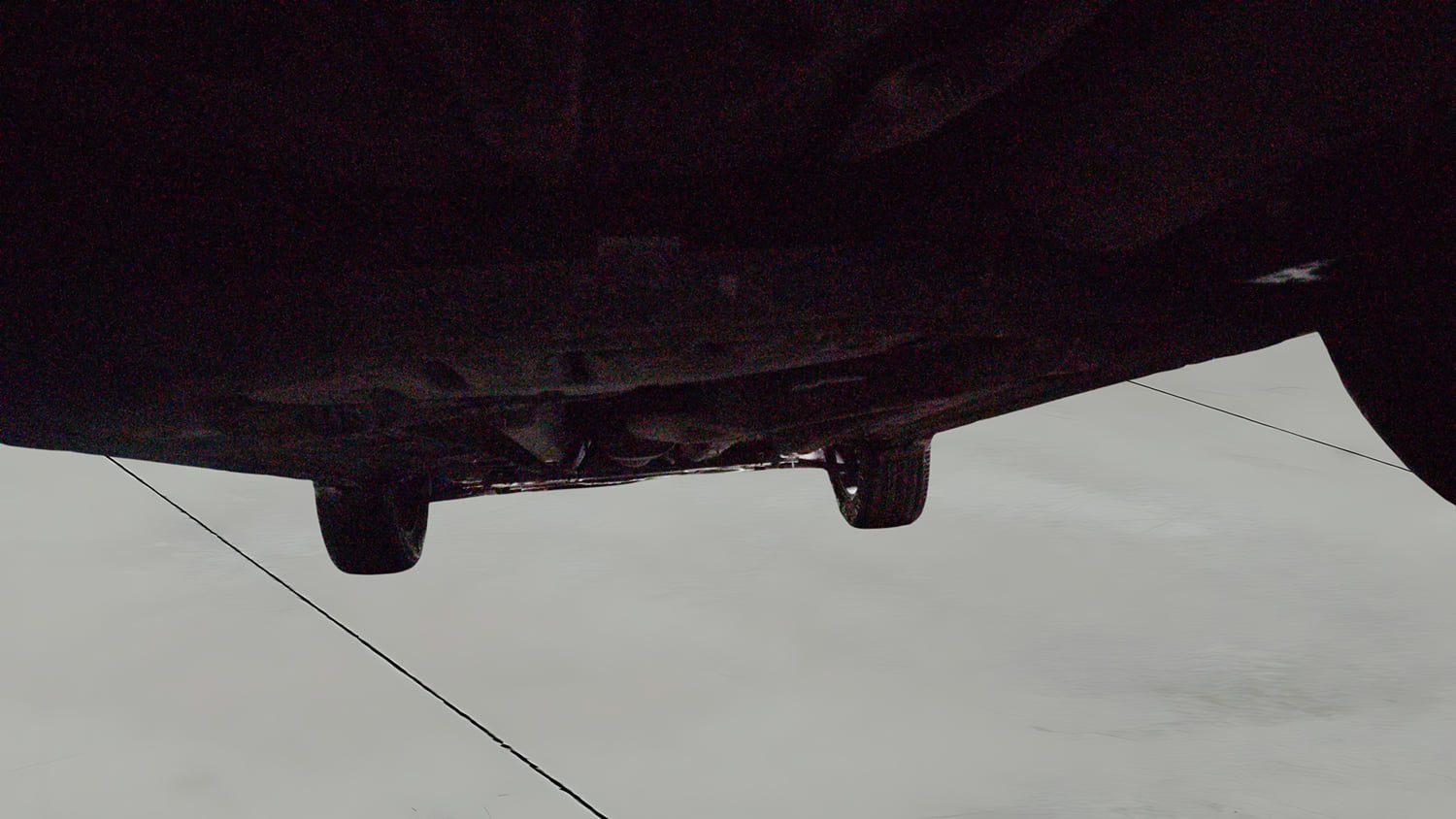 Used 2023 Kia Sonet HTX 1.0 iMT Petrol Manual extra REAR UNDERBODY VIEW (TAKEN FROM REAR)