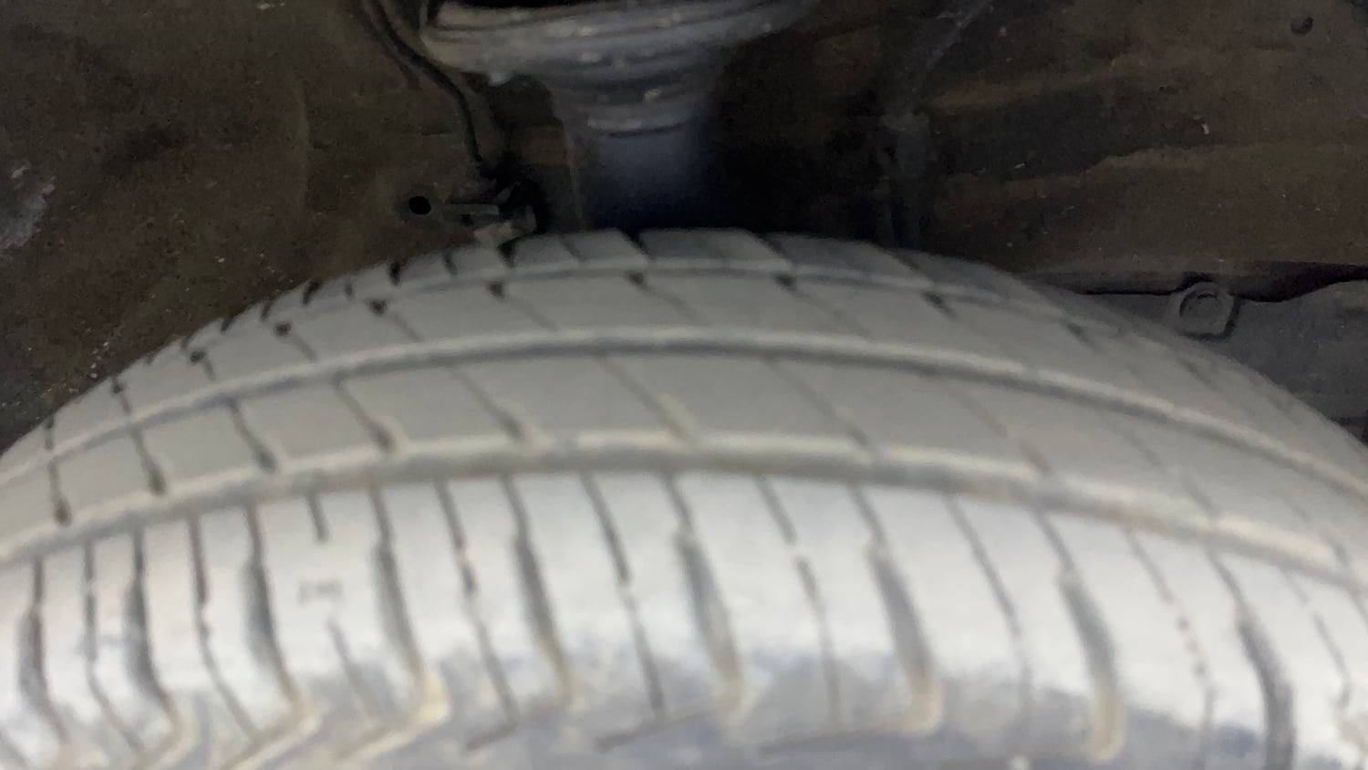 Used 2024 Maruti Suzuki Alto K10 VXi Plus Petrol Manual tyres RIGHT FRONT TYRE TREAD VIEW