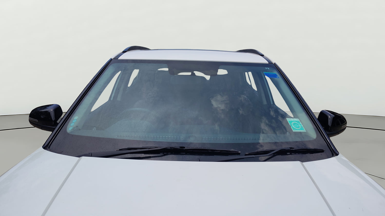 Used 2023 Hyundai Creta S Plus 1.5 Petrol Knight Petrol Manual exterior FRONT WINDSHIELD VIEW