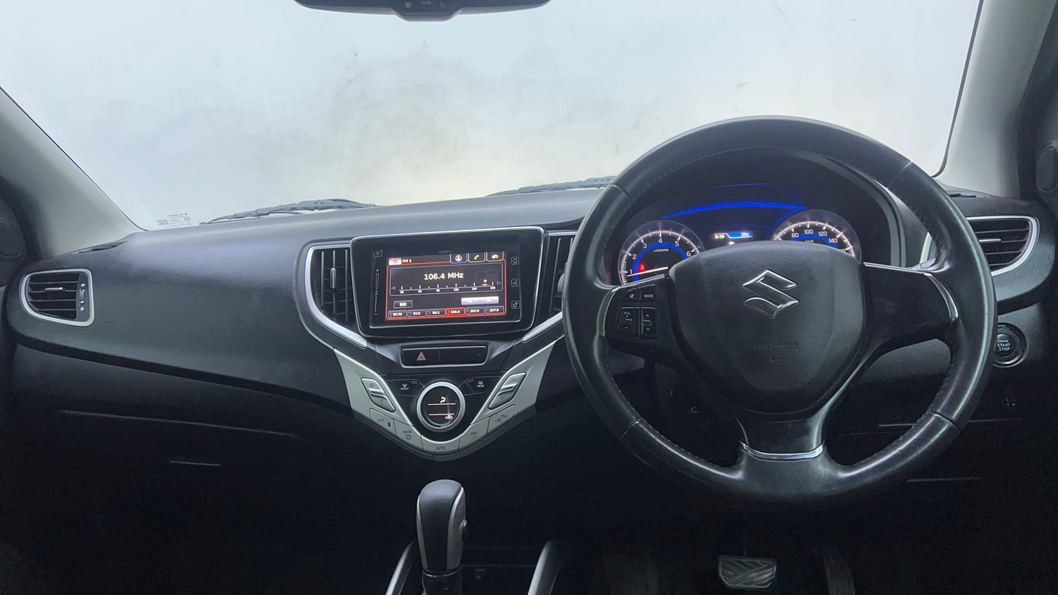 Used 2018 Maruti Suzuki Baleno Alpha 1.2 AT Petrol Automatic interior DASHBOARD VIEW