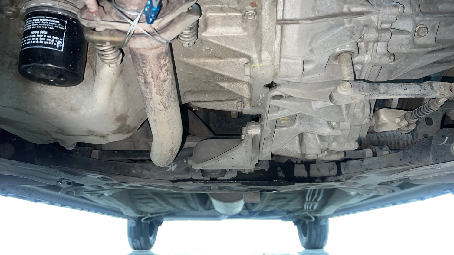 Used 2022 Maruti Suzuki Ignis Delta 1.2 MT Petrol Manual extra FRONT LEFT UNDERBODY VIEW