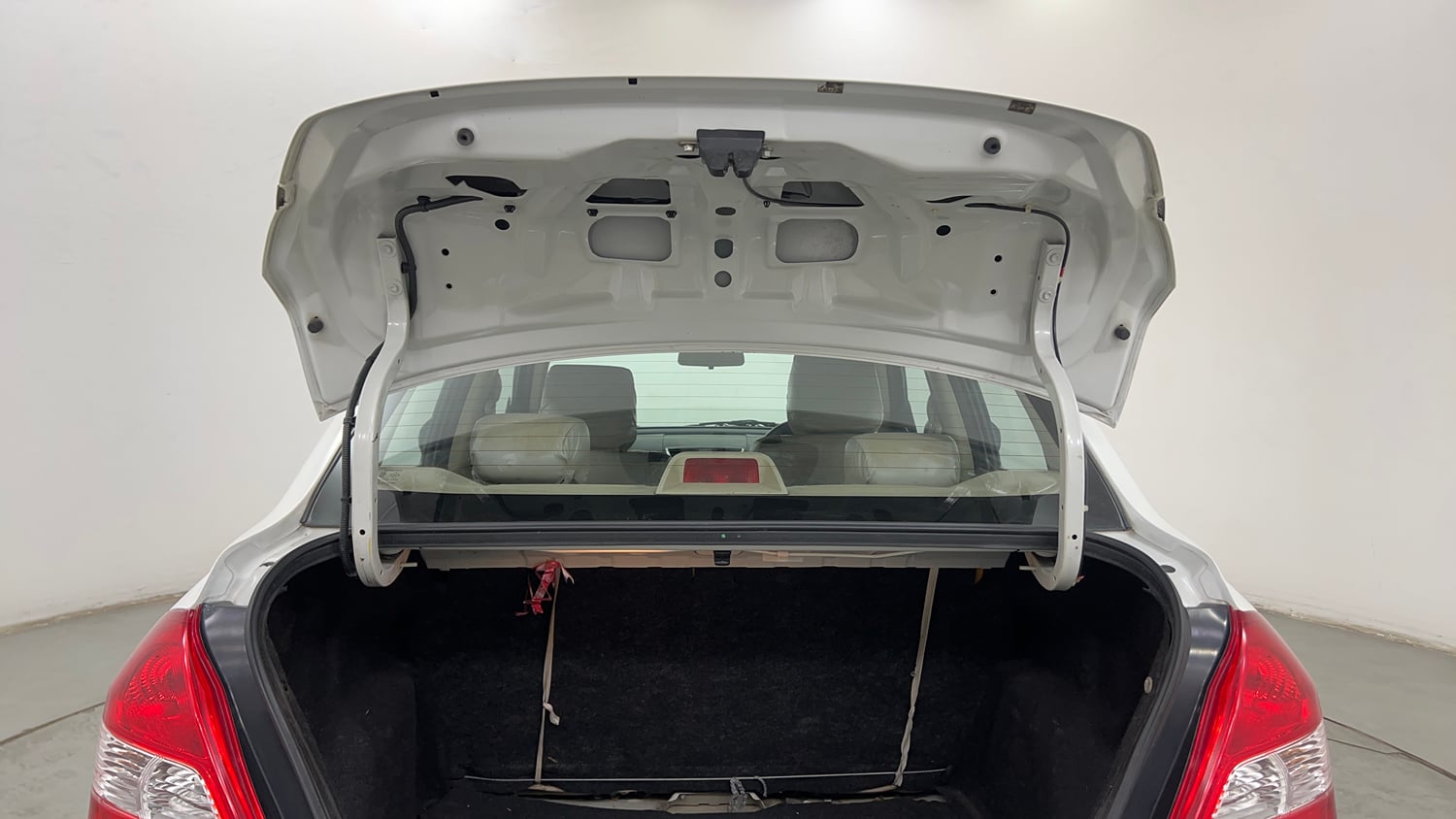 Used 2012 Maruti Suzuki Swift Dzire ZXI Petrol Manual interior DICKY DOOR OPEN VIEW