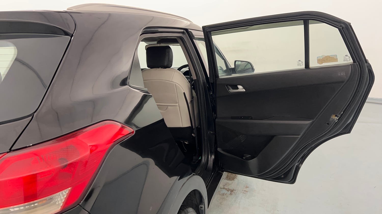 Used 2019 Hyundai Creta S 1.4 CRDi Diesel Manual interior RIGHT REAR DOOR OPEN VIEW