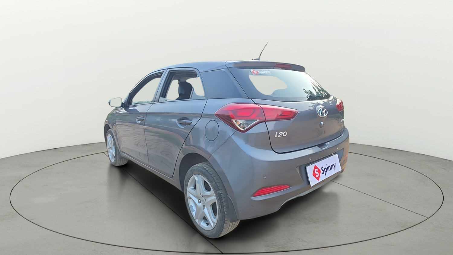 Used 2017 Hyundai Elite i20 Asta 1.2 Petrol Manual exterior LEFT REAR CORNER VIEW