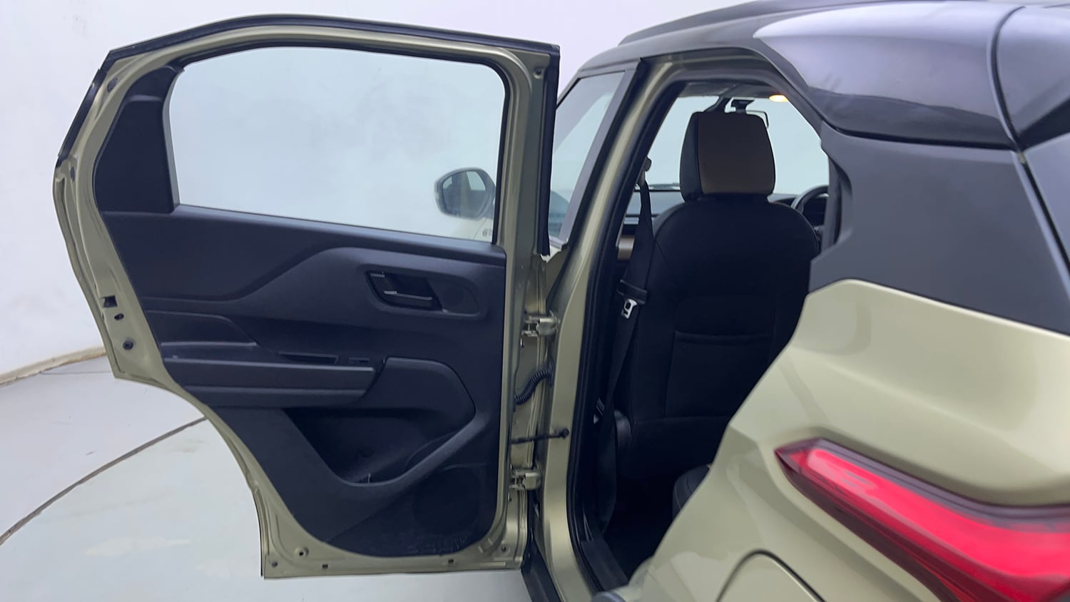 Used 2022 Tata Punch Kaziranga Creative MT Petrol Manual interior LEFT REAR DOOR OPEN VIEW