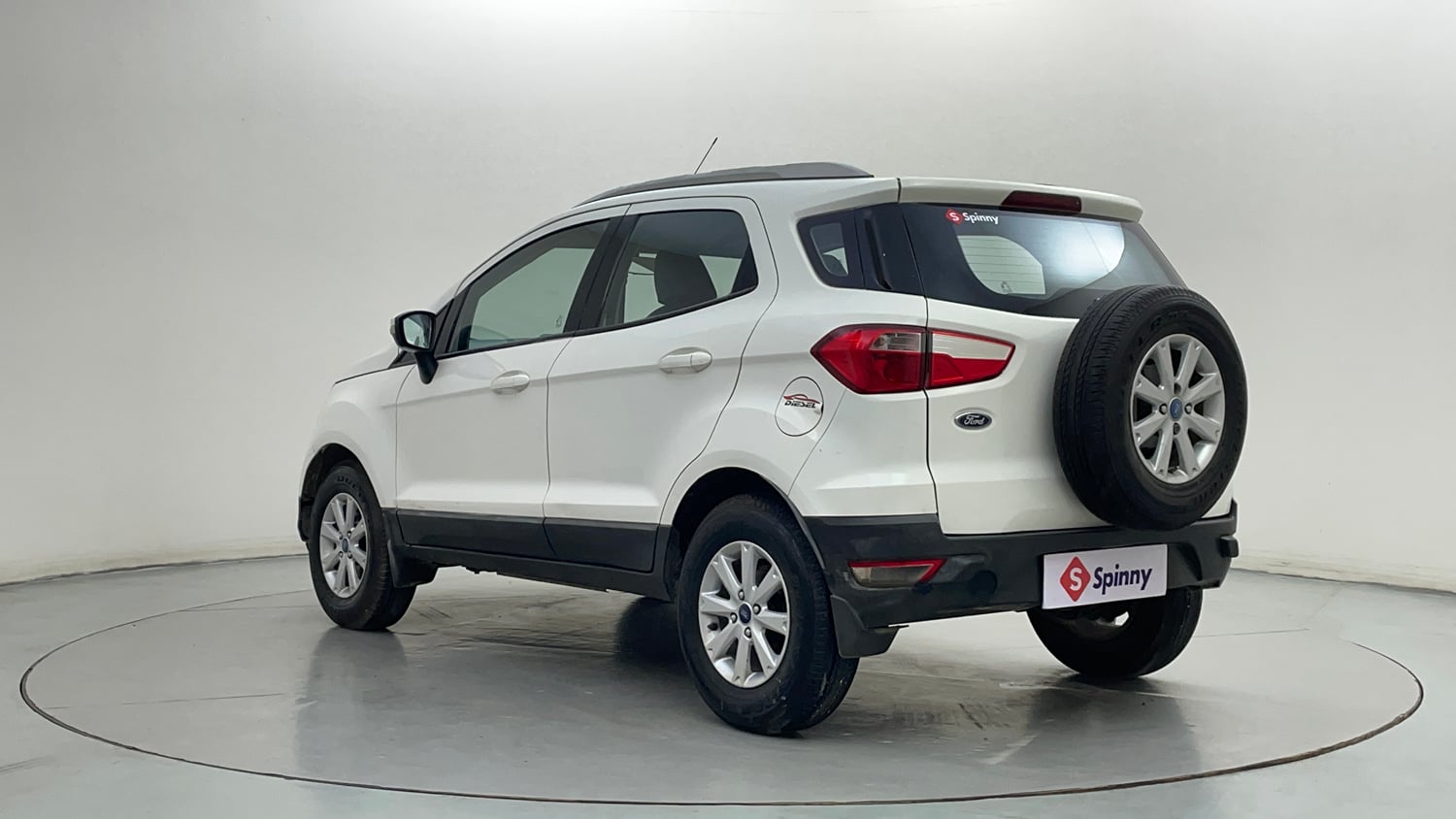 Used 2017 Ford EcoSport Trend+ 1.5L TDCi Diesel Manual exterior LEFT REAR CORNER VIEW
