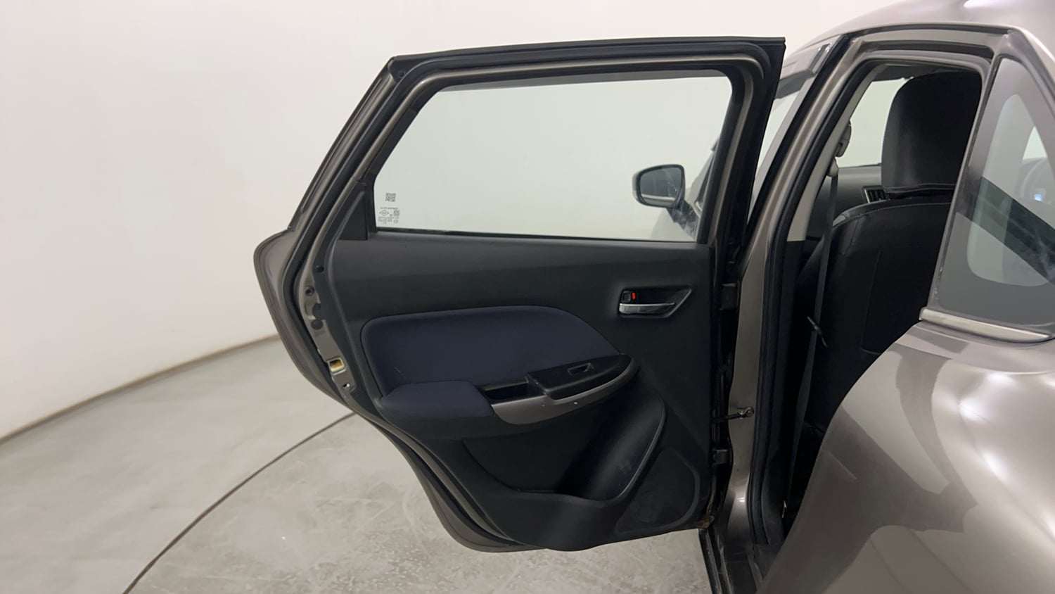 Used 2020 Maruti Suzuki Baleno Zeta Petrol Manual interior LEFT REAR DOOR OPEN VIEW