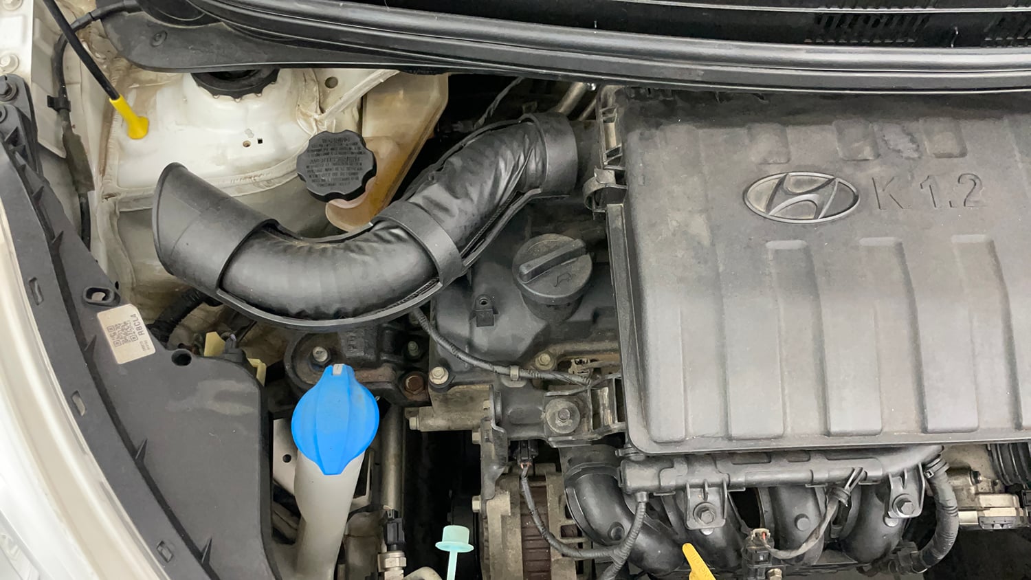 Used 2019 Hyundai Grand i10 Magna 1.2 Kappa VTVT Petrol Manual engine ENGINE RIGHT SIDE VIEW