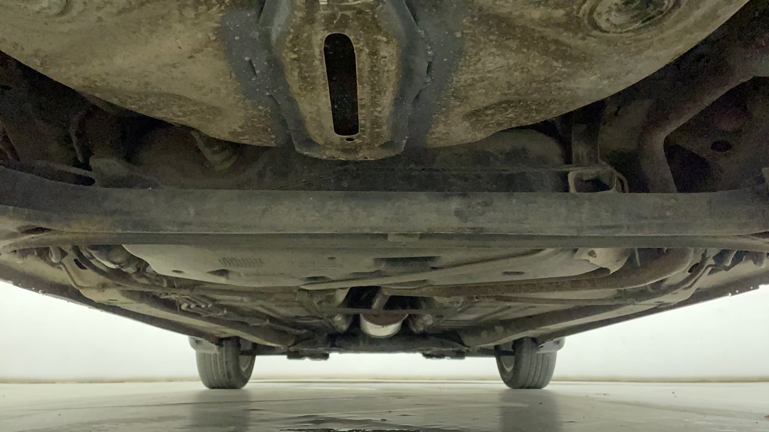 Used 2019 Maruti Suzuki Baleno Zeta Automatic Petrol Automatic extra REAR UNDERBODY VIEW (TAKEN FROM REAR)