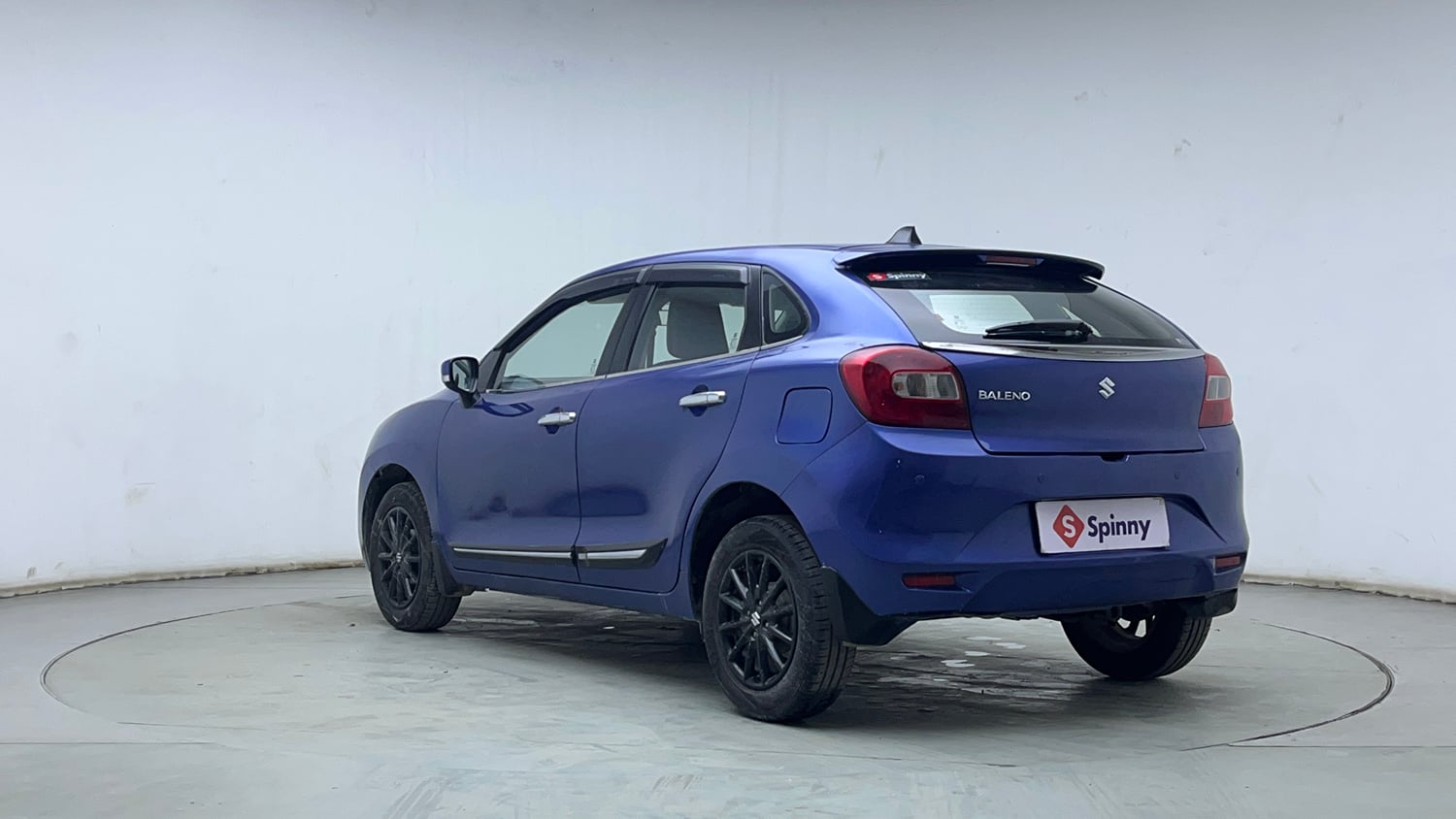 Used 2017 Maruti Suzuki Baleno Delta 1.2 Petrol Manual exterior LEFT REAR CORNER VIEW