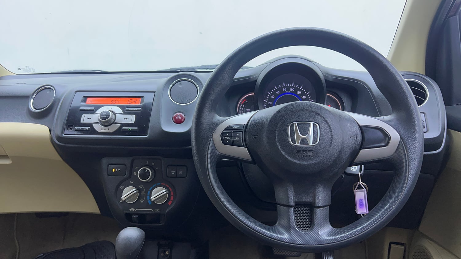 Used 2016 Honda Amaze 1.2 VX AT i-VTEC Petrol Automatic interior STEERING VIEW