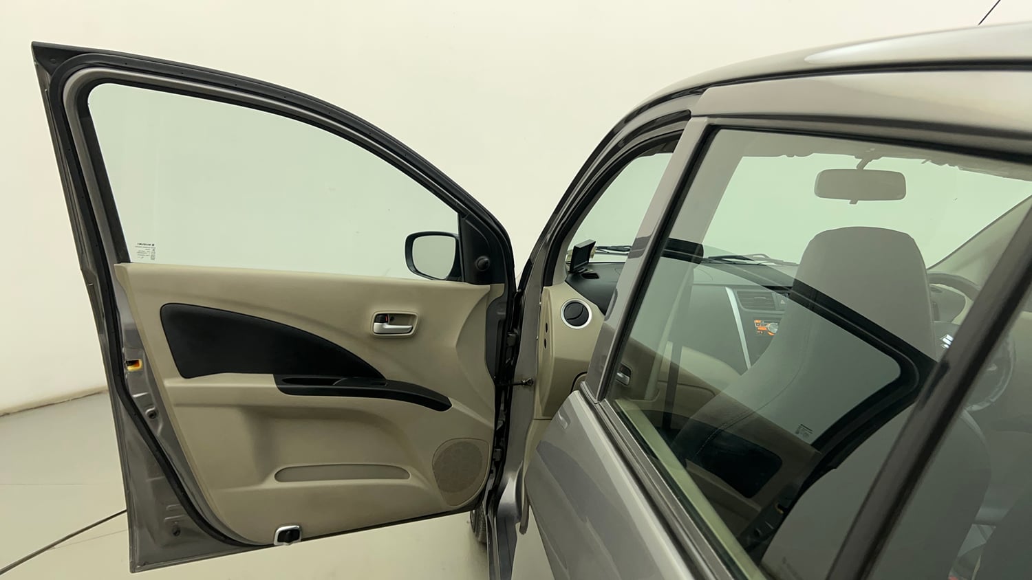 Used 2016 Maruti Suzuki Celerio VXi AMT Petrol Automatic interior LEFT FRONT DOOR OPEN VIEW