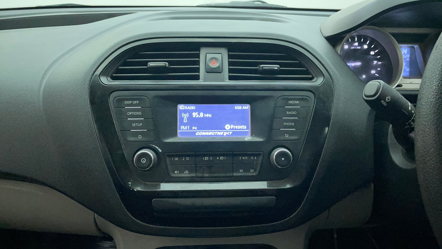 Used 2017 Tata Tiago Revotron XTA Petrol Automatic interior MUSIC SYSTEM & AC CONTROL VIEW