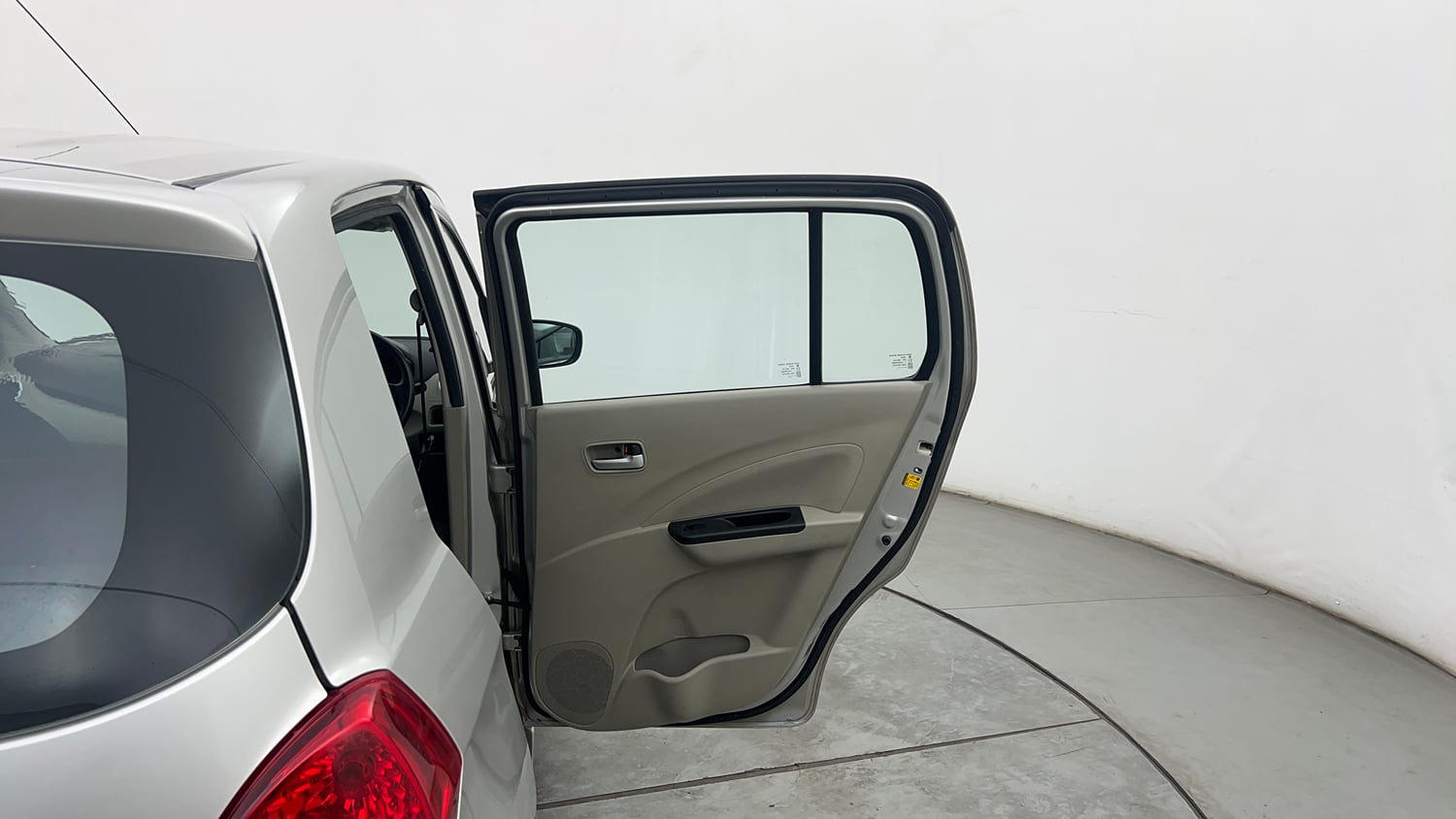 Used 2014 Maruti Suzuki Celerio VXi Petrol Manual interior RIGHT REAR DOOR OPEN VIEW