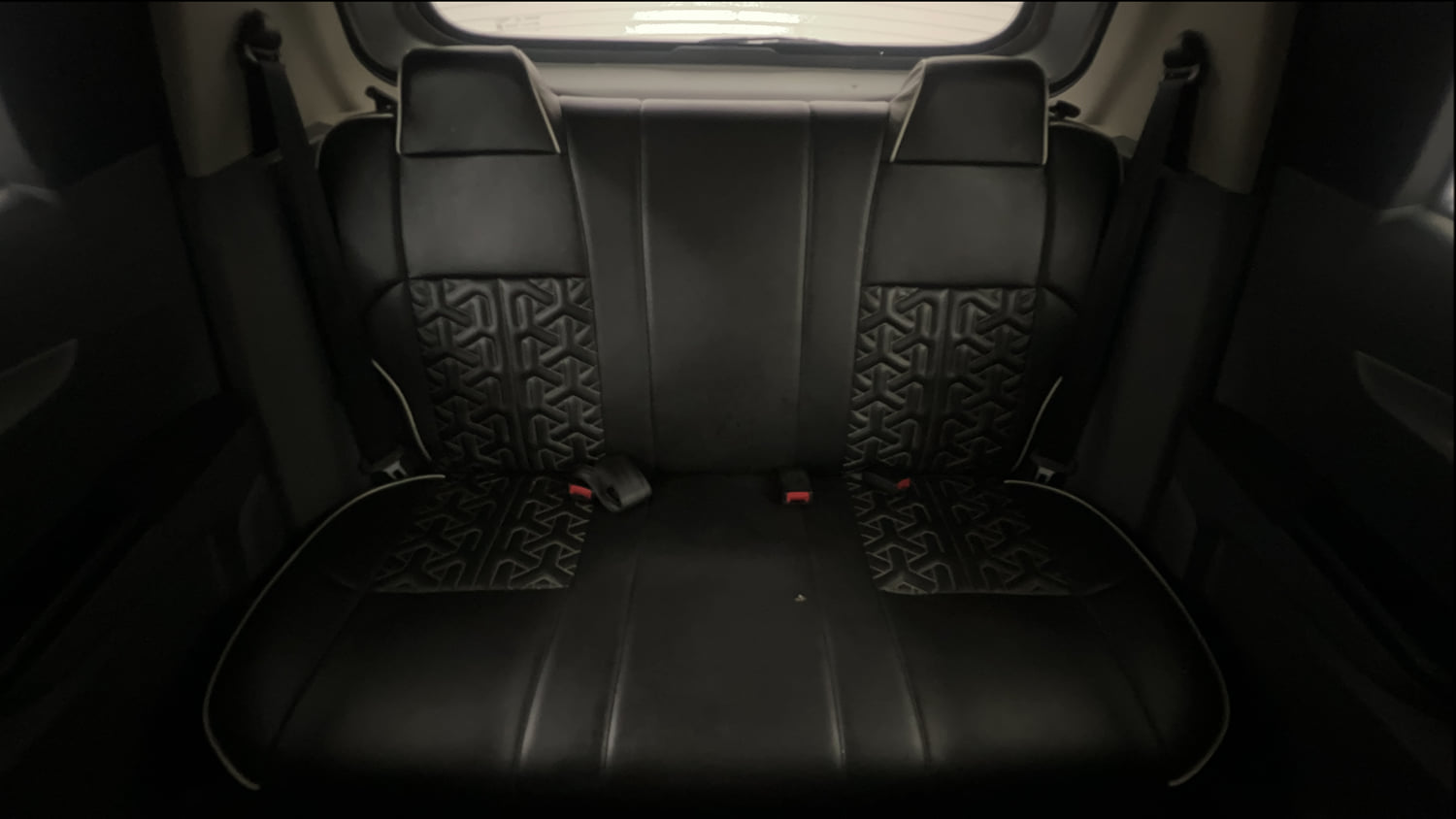 Used 2019 Mahindra KUV100 NXT K6 Plus 6 STR Petrol Manual interior REAR SEAT CONDITION VIEW