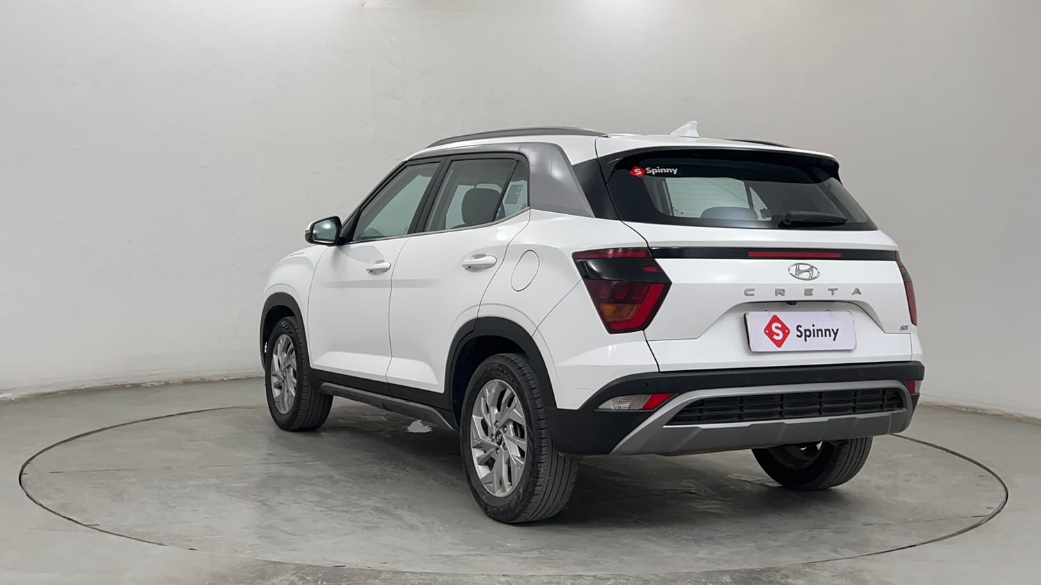 Used 2023 Hyundai Creta SX 1.5 Petrol Executive Petrol Manual exterior LEFT REAR CORNER VIEW