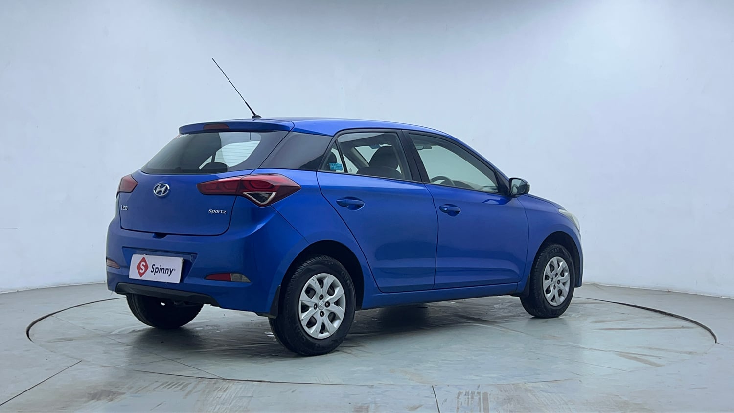 Used 2017 Hyundai Elite i20 Sportz 1.2 Petrol Manual exterior RIGHT REAR CORNER VIEW
