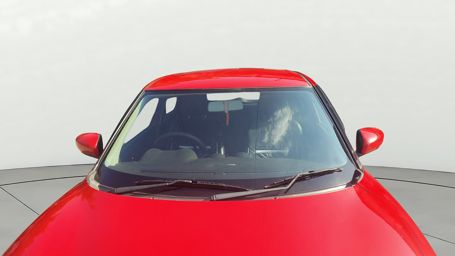 Used 2022 Maruti Suzuki Swift VXi Petrol Manual exterior FRONT WINDSHIELD VIEW